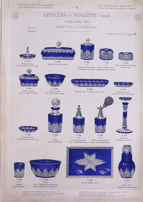 baccarat crystal catalogue.